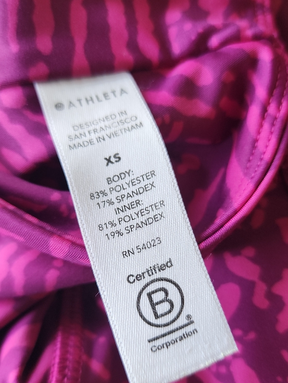 Athleta Ace Print Magnolia Purple Patterned Flared Tennis Pickleball Skirt Skort - Picture 7 of 9